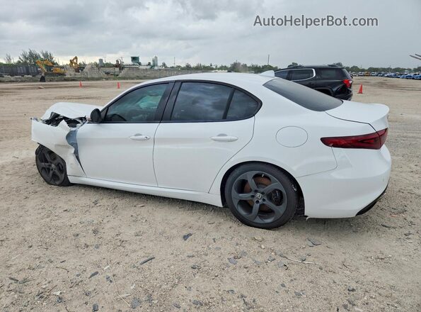 ZARFAEBN3H7535619 2017 ALFA ROMEO GIULIA White Trasero derecho