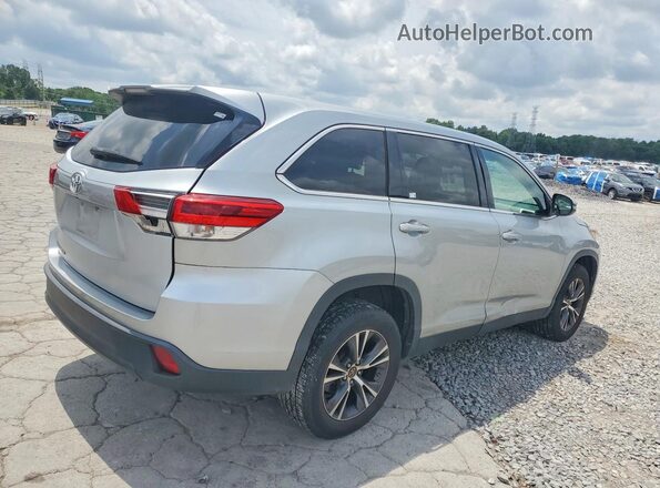 5TDZZRFH1KS292790 2019 TOYOTA HIGHLANDER Silver Delantero derecho