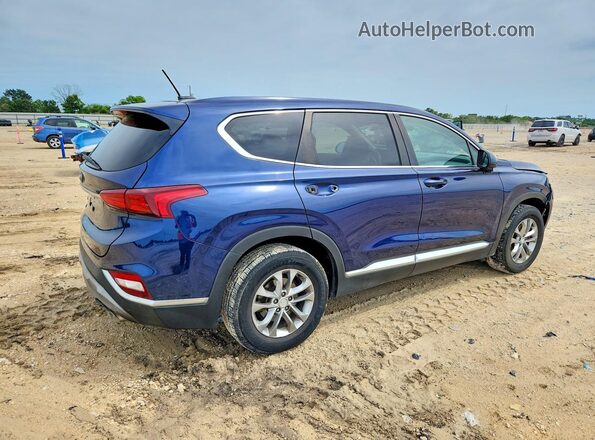 5NMS23AD3KH012328 2019 HYUNDAI SANTA Blue Front right