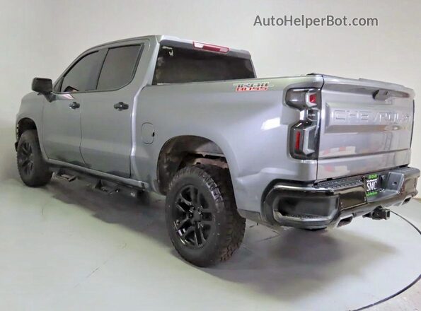 1GCPYFED6KZ334179 2019 CHEVROLET SILVERADO Gray 