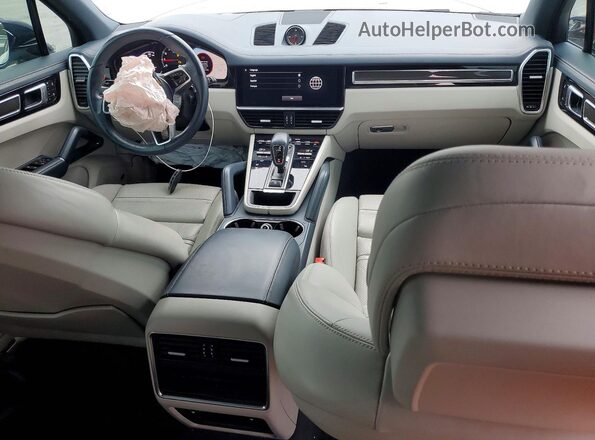 WP1AA2AYXNDA01494 2022 PORSCHE CAYENNE White Vista del cuadro de instrumentos