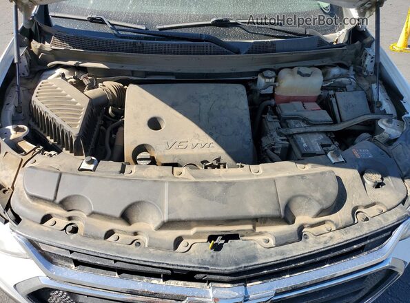 1GNERFKW1KJ279298 2019 CHEVROLET TRAVERSE Белый Вид наклейки с VIN-кодом