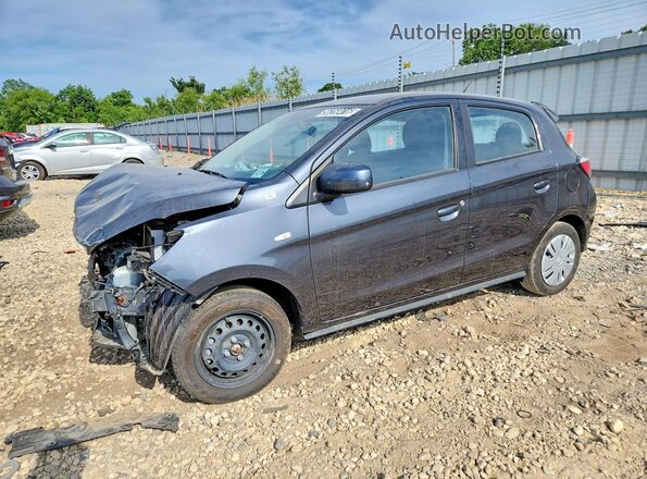 ML32AUHJ0RH028201 2024 MITSUBISHI MIRAGE Black Задня ліва чверть