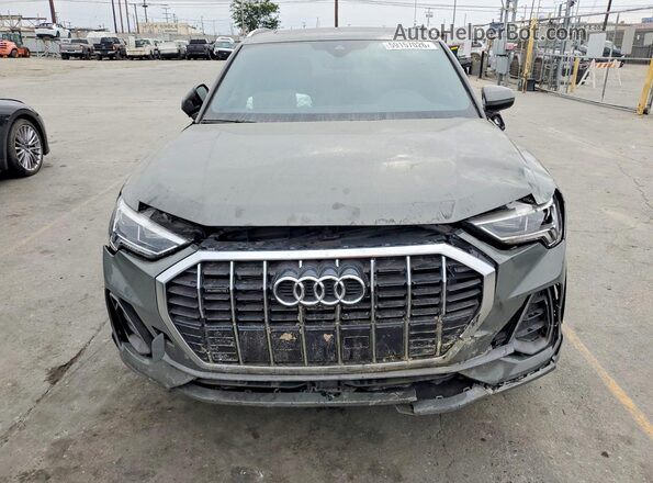 WA1EECF37S1007299 2025 AUDI Q3 Gray Rear view