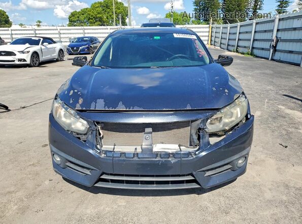 19XFC1F79HE021105 2017 HONDA CIVIC Blue Widok z tyłu
