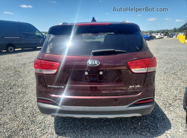5XYPH4A53JG385610 2018 KIA SORENTO Maroon 