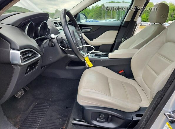 SADCK2BN1HA099918 2017 JAGUAR F-PACE Silver Առջևի վահանակի տեսք