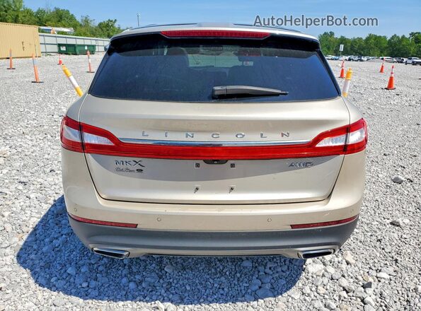 2LMPJ8KR3HBL16573 2017 LINCOLN MKX Gold წინა სალონის ხედი