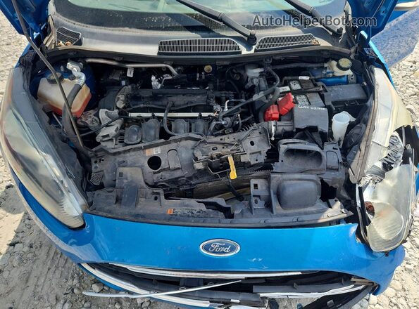3FADP4BJ2GM148660 2016 FORD FIESTA Blue Вид підкапотного простору