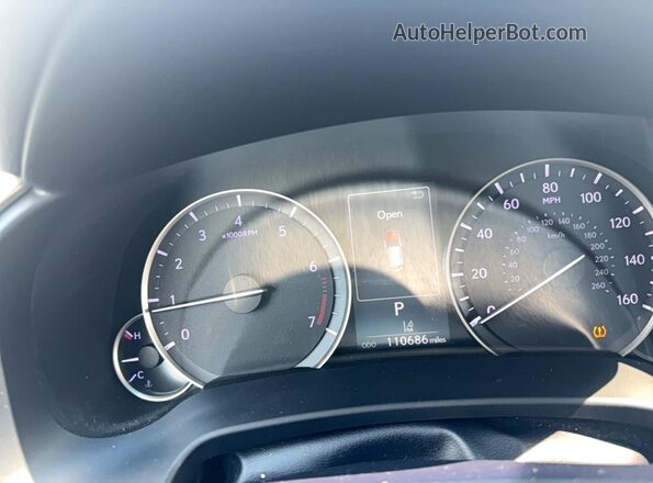 2T2ZZMCAXKC132082 2019 LEXUS RX Gray Вид щитка приладів