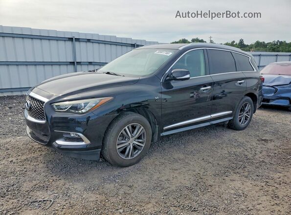 5N1DL0MN5LC517906 2020 INFINITI QX60 Black Rear left