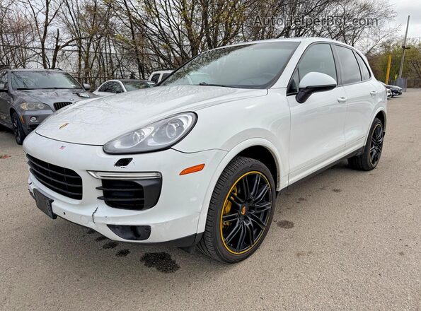 WP1AA2A21JKA02261 2018 PORSCHE CAYENNE White Задня права чверть