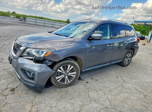 5N1DR2MN8KC627566 2019 NISSAN PATHFINDER Gray Հետևի ձախ