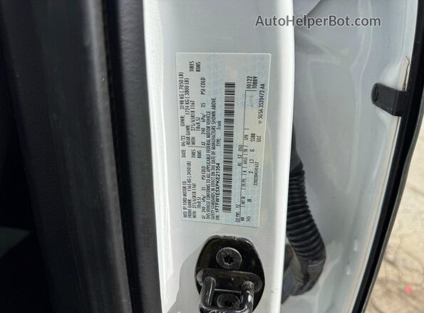 1FTFW1E5XPKE21354 2023 FORD F150 White Սալոնի հետևի տեսք