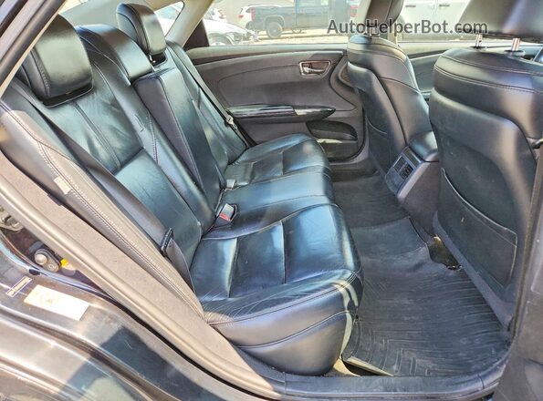 4T1BD1EB2GU049065 2016 TOYOTA AVALON Black Սալոնի հետևի տեսք