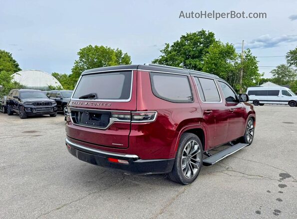 1C4SJVGJ2NS144713 2022 JEEP GRAND WAGO Burgundy 