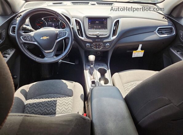 2GNAXTEV5N6133736 2022 CHEVROLET EQUINOX Silver Vista del cuadro de instrumentos