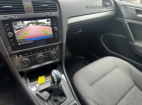 WVWKR7AU8KW914652 2019 VOLKSWAGEN GOLF Синий Вид подкапотного пространства