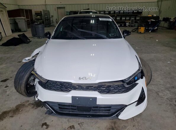 5XXG64J22PG205915 2023 KIA K5 White Вид ззаду