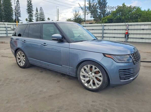 SALGS2SV1KA544364 2019 LAND ROVER RANGE Blue Vista frontal