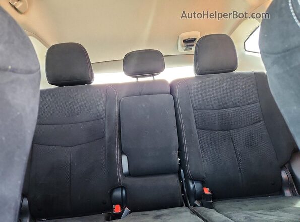 5N1AZ2BS8LN103514 2020 NISSAN MURANO Черный Вид задней части салона