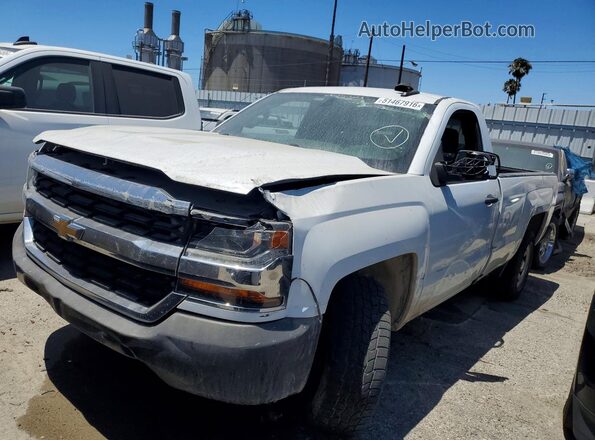1GCNCNEC9HZ163038 2017 CHEVROLET SILVERADO White Tył lewy