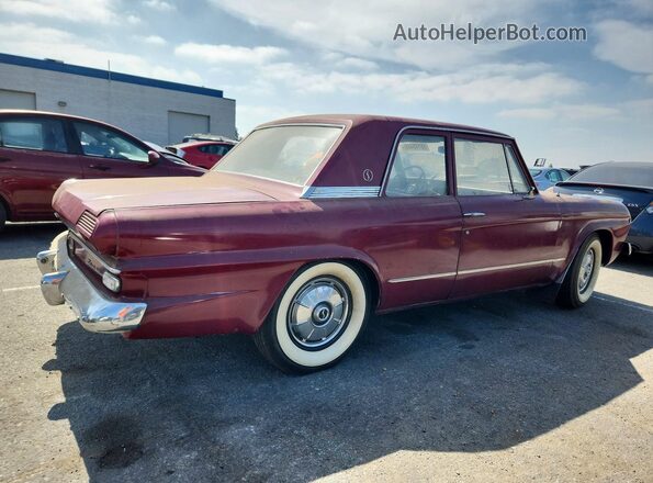 CI30455 1966 STUDEBAKER COMMANDER Бордовый Задняя правая четверть
