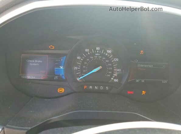 2FMPK3K92KBB42465 2019 FORD EDGE Серебряный Вид задних сидений