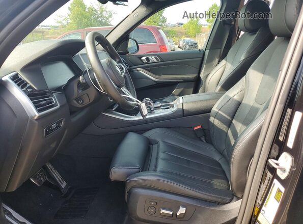 5UXCR6C54KLL36649 2019 BMW X5 Black Dashboard view