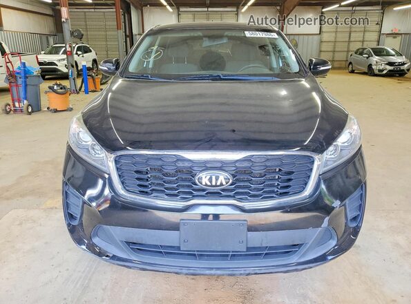 5XYPG4A32KG576258 2019 KIA SORENTO Black Հետևի տեսք