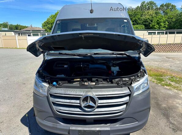 WD4PF1CD2KP125275 2019 MERCEDES-BENZ SPRINTER Blue Vista trasera