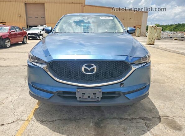 JM3KFABL8H0215813 2017 MAZDA CX-5 Blue Widok z tyłu