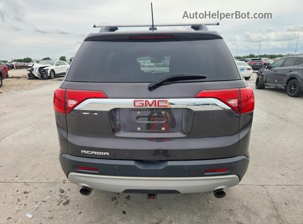 1GKKNMLS3JZ186746 2018 GMC ACADIA Gray Սալոնի դիմացի տեսք