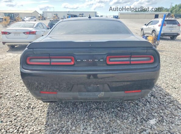 2C3CDZBT0GH232461 2016 DODGE CHALLENGER Black წინა სალონის ხედი