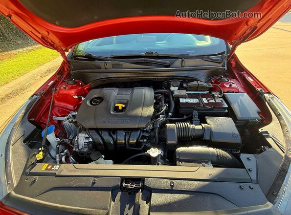 3KPF34AD4KE056916 2019 KIA FORTE Red 