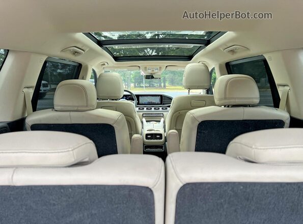 4JGFF5KE2LA179134 2020 MERCEDES-BENZ GLS-CLASS Black Вид задніх сидінь