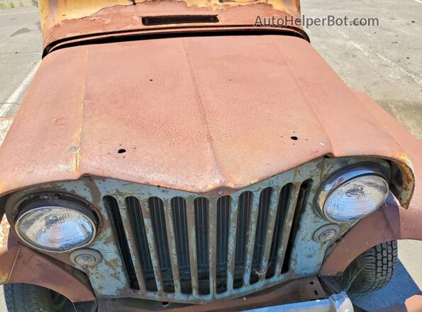 63245900 1963 JEEP WRANGLER Пожар Вид подкапотного пространства