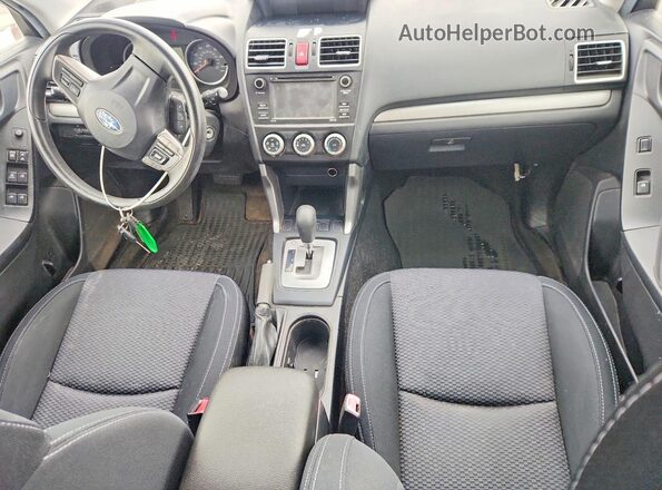 JF2SJABC1GH411035 2016 SUBARU FORESTER Brown Widok zestawu wskaźników