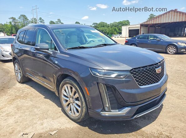 1GYKPCRS9MZ142501 2021 CADILLAC XT6 Charcoal წინა ხედი