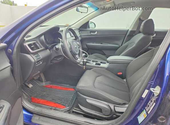 5XXGT4L31HG163043 2017 KIA OPTIMA Blue წინა პანელის ხედი