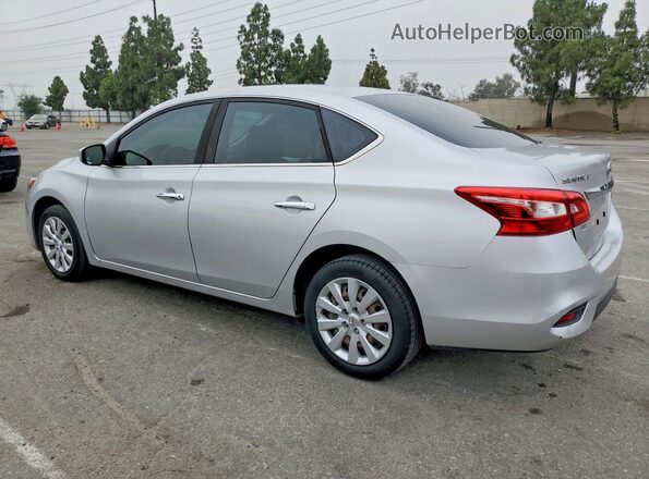 3N1AB7APXKY372167 2019 NISSAN SENTRA Silver Tył prawy