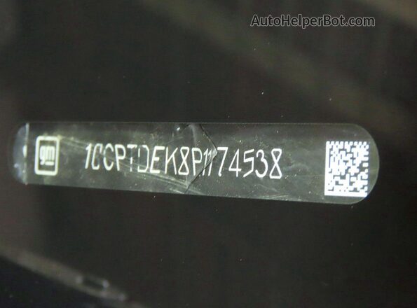 1GCPTDEK8P1174538 2023 CHEVROLET COLORADO Gray Rear interior view
