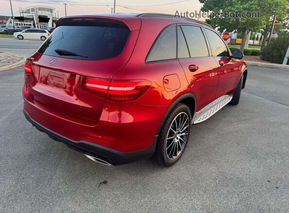 WDC0G4JB5JV079991 2018 MERCEDES-BENZ GLC-CLASS Красный 