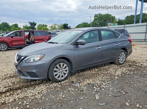 3N1AB7AP0JY337569 2018 NISSAN SENTRA Gray უკანა მარცხენა