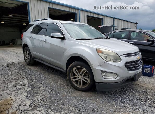 2GNALDEK1H1548268 2017 CHEVROLET EQUINOX Silver Widok z przodu