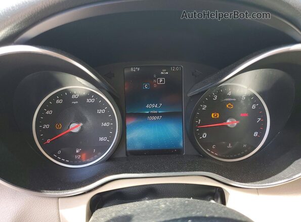 55SWF8DB1KU313810 2019 MERCEDES-BENZ C-CLASS White 
