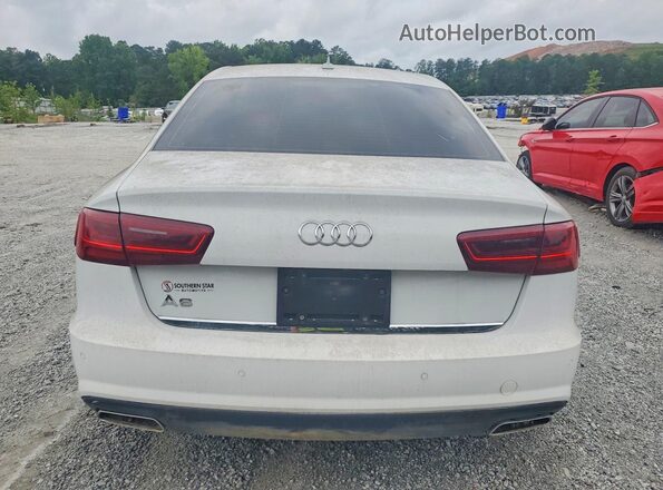 WAUD8AFC4HN013282 2017 AUDI A6 White Вид салону спереду