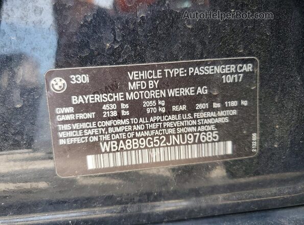 WBA8B9G52JNU97685 2018 BMW 7 SERIES Black 