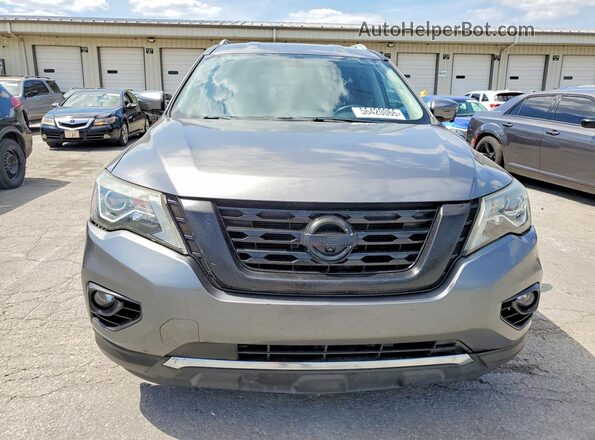 5N1DR2MN2JC635421 2018 NISSAN PATHFINDER Gray 