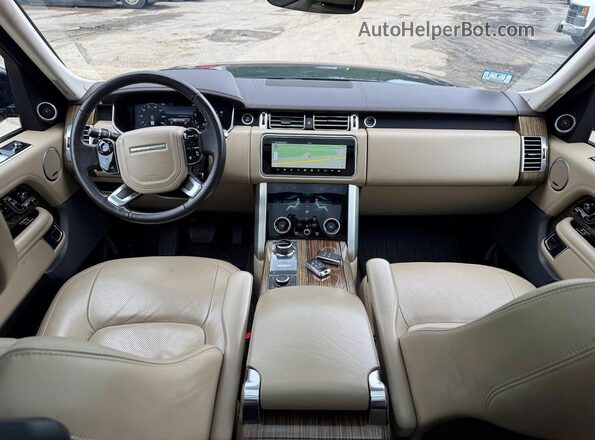 SALGS2SV6KA532162 2019 LAND ROVER RANGE Black Հետևի նստատեղերի տեսք